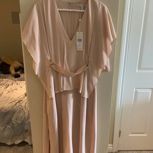 Light flowy pink bcbg dress